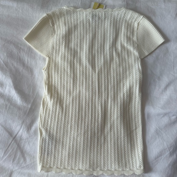 NWT Aritzia Wilfred Soloist shortsleeve sweater - Picture 3 of 3